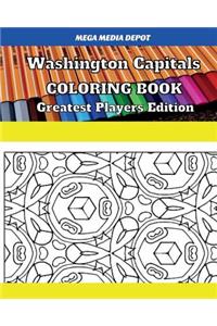 Washington Capitals Coloring Book Greatest Players Edition