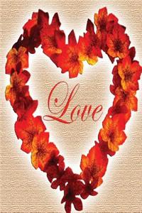 Wedding Journal Rustic Autumn Love