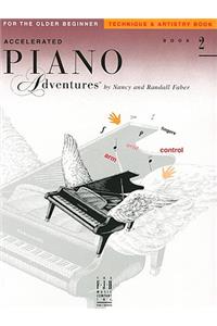 Accelerated Piano Adventures for the Older Beginner - Technique & Artistry Book 2