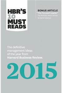 Hbr's 10 Must Reads 2015