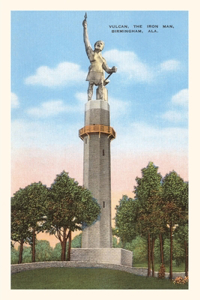 Vintage Journal Vulcan Statue, Birmingham