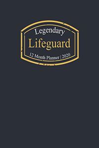 Legendary Lifeguard, 12 Month Planner 2020