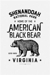 Shenandoah National Park Virginia Since 1935 Preserve Protect
