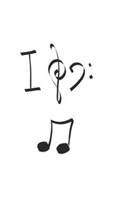 Music Musik Bass - Notenschlüssel Herzschläge Notenbuch, Notenlinien, Notizbuch, Notizblock, Notenheft, Musikunterricht, Schule, Musiknoten, 120 Seiten, Souvenir Geschenk Buch, auch als Dekoration geeignet zum Geburtstag oder Weihnachten