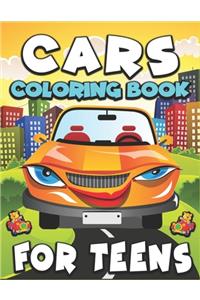 Cars Coloring Book for Teens