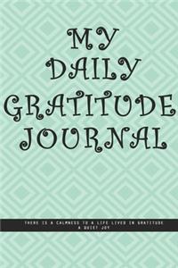 GREENISH BLUE SQUARES Notebook
