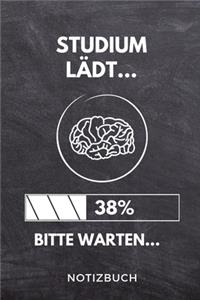 Studium lädt... 38% Bitte warten... Notizbuch