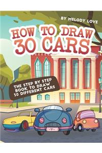 How to Draw 30 Cars