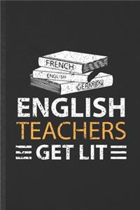 English Teachers Get Lit