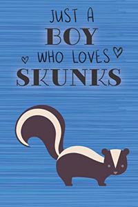 Just a Boy Who Loves Skunks