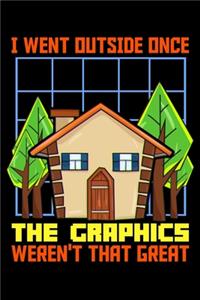 I Went Outside Once The Graphics Weren't That Great