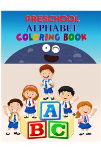 Preschool Alphabet Coloring Book