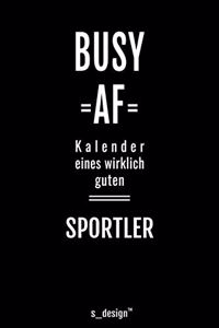 Kalender 2020 für Sportler