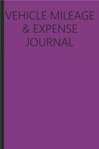Vehicle Mileage And Expense Journal