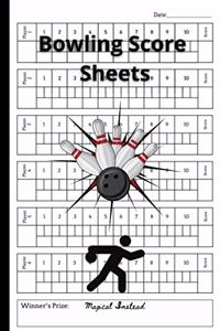 Bowling Score Sheets