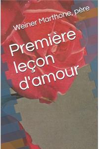Première leçon d'amour