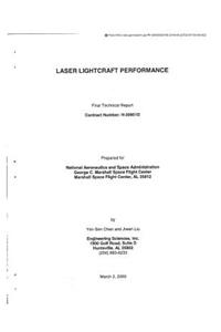 Laser Lightcraft Performance