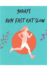 90Days Run Fast Eat Slow