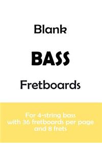 Blank Bass Fretboards