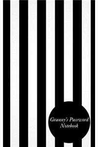 Granny's password notebook