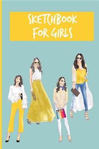 Sketchbook For Girls