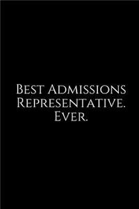 Best Admissions Representative. Ever.