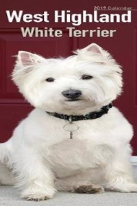 West Highland White Terrier Slim Calendar 2019