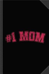 Number One #1 Mom Vintage Journal Notebook