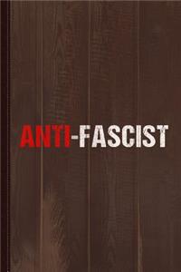 Anti-Fascist Journal Notebook