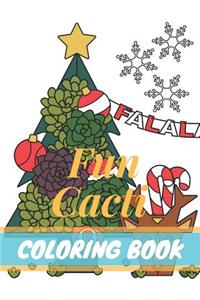 Fun Cacti Coloring Book