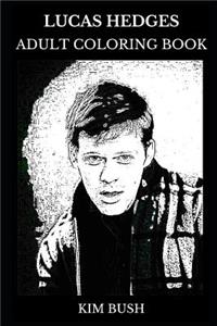 Lucas Hedges Adult Coloring Book