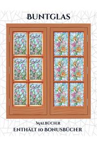 Malbücher (Buntglas)