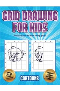 Book on how to draw using grids (Learn to draw - Cartoons)