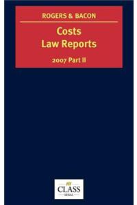 Costs Law Reports