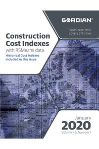 Construction Cost Index with Rsmeans Data - January