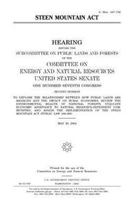 Steen[s] Mountain Act