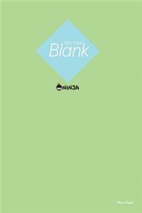 Ninja Blank mini book