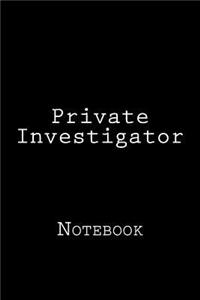 Private Investigator