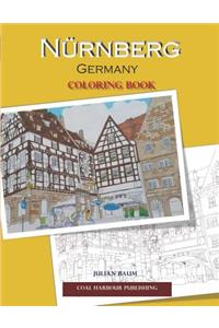 NÃ¼rnberg Germany Coloring Book