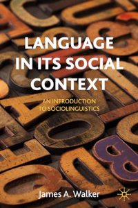 Language in Its Social Context