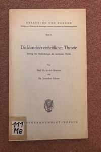 Die Idee Einer Einheitlichen Theorie