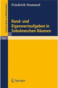 Rand- und Eigenwertaufgaben in Sobolewschen Räumen