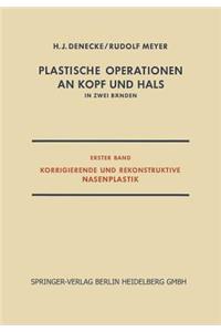 Plastische Operationen an Kopf Und Hals