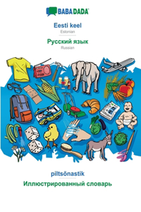 BABADADA, Eesti keel - Russian (in cyrillic script), piltsõnastik - visual dictionary (in cyrillic script)