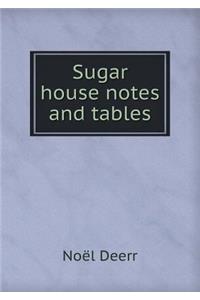Sugar House Notes and Tables