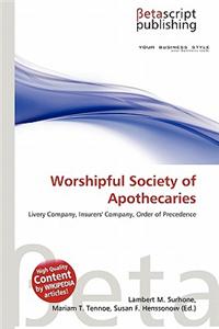 Worshipful Society of Apothecaries