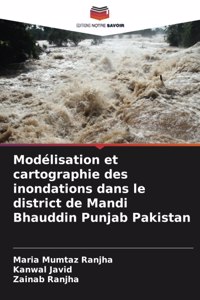 Modélisation et cartographie des inondations dans le district de Mandi Bhauddin Punjab Pakistan