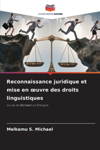 Reconnaissance juridique et mise en oeuvre des droits linguistiques