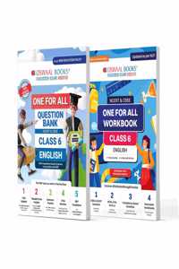 Oswaal One For All Question Bank + One For All Workbook (NCERT & CBSE) Class 6 English (Set of 2 Books) | Updated As Per NCF For Latest Exam