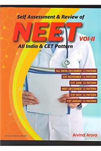 SELF ASSESSMENT & REVIEW OF NEET ALL INDIA & CET PATTERN VOL-2